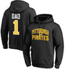 Pittsburgh Pirates   2018 Father's Day #1 Dad Pullover Hoodie