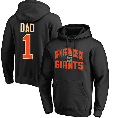 San Francisco Giants   2018 Father's Day #1 Dad Pullover Hoodie