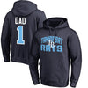 Tampa Bay Rays   2018 Father's Day #1 Dad Pullover Hoodie