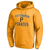 Pittsburgh Pirates Victory Arch Pullover Hoodie - Gold