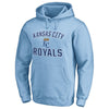Kansas City Royals Victory Arch Pullover Hoodie - Light Blue