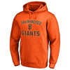 San Francisco Giants   Victory Arch Pullover Hoodie - Heathered Gray