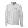 Texas Rangers Cutter & Buck Half-Zip DryTec Edge Pullover Jacket