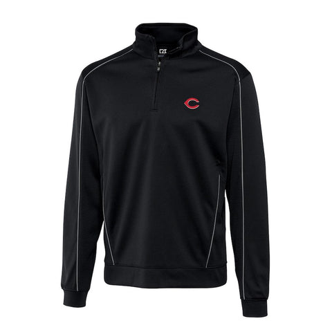 Cincinnati Reds Cutter & Buck Half-Zip DryTec Edge Pullover Jacket