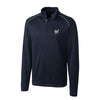 Milwaukee Brewers Cutter & Buck Ridge WeatherTec Half-Zip Pullover Jacket