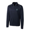 Seattle Mariners Cutter & Buck Ridge WeatherTec Half-Zip Pullover Jacket
