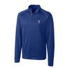 Texas Rangers Cutter & Buck Ridge WeatherTec Half-Zip Pullover Jacket