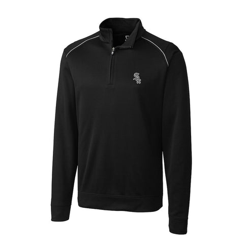 Chicago White Sox Cutter & Buck Ridge WeatherTec Half-Zip Pullover Jacket
