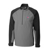 Chicago Cubs Cutter & Buck Summit WeatherTec Half-Zip Pullover Jacket/Black