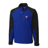 Chicago Cubs Cutter & Buck Summit WeatherTec Half-Zip Pullover Jacket/Black