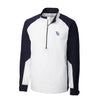 Tampa Bay Rays Cutter & Buck Summit WeatherTec Half-Zip Pullover Jacket/Black