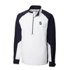 San Diego Padres Cutter & Buck Summit WeatherTec Half-Zip Pullover Jacket/Black