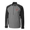 Philadelphia Phillies Cutter & Buck Summit WeatherTec Half-Zip Pullover Jacket/Black