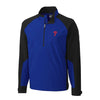 Philadelphia Phillies Cutter & Buck Summit WeatherTec Half-Zip Pullover Jacket/Black