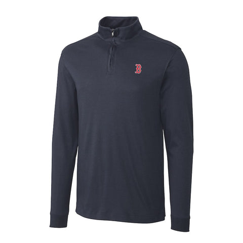 Boston Red Sox Cutter & Buck Belfair Half-Zip Pullover Jacket
