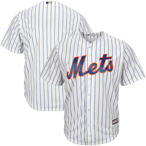 New York Mets Majestic Big & Tall Cool Base Team Jersey - White -