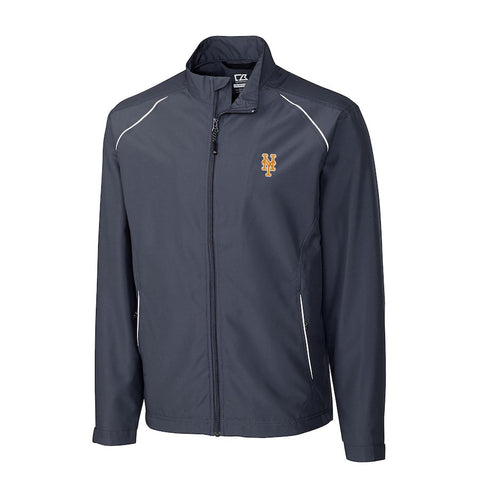 New York Mets Cutter & Buck Beacon WeatherTec Full-Zip Jacket