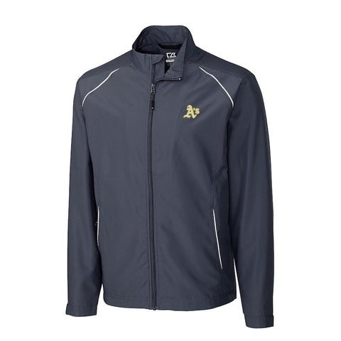 Oakland Athletics Cutter & Buck Beacon WeatherTec Full-Zip Jacket