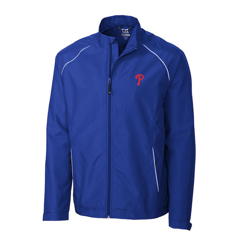 Philadelphia Phillies Cutter & Buck Beacon WeatherTec Full-Zip Jacket