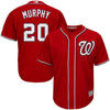Daniel Murphy Washington Nationals Majestic Home Cool Base Player Jersey