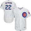 Jason Heyward Chicago Cubs Majestic Home Flex Base Authentic Collection Player Jersey - White/Royal