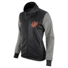 Baltimore Orioles Women's Full-Zip Jacket - Black