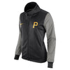 Pittsburgh Pirates Women's Full-Zip Jacket - Black