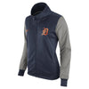 Detroit Tigers Women's Full-Zip Jacket - Navy