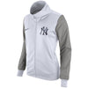 New York Yankees Women's Full-Zip Jacket - White