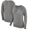 Kansas City Royals Women's Vintage Sweatshirt - Heathered Gray