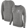 New York Yankees Women's Vintage Sweatshirt - Heathered Gray