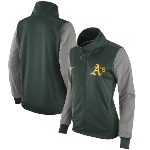 Oakland Athletics Women's Full-Zip Jacket - Green