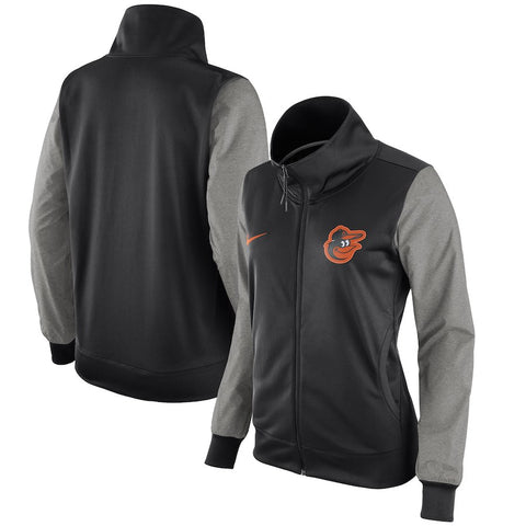 Baltimore Orioles Women's Full-Zip Jacket - Black