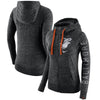 Baltimore Orioles Women's Vintage Full-Zip Hoodie - Heather Black