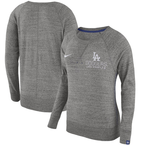 Los Angeles Dodgers Women's Vintage Sweatshirt - Heathered Gray