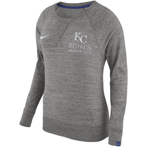 Kansas City Royals Women's Vintage Sweatshirt - Heathered Gray