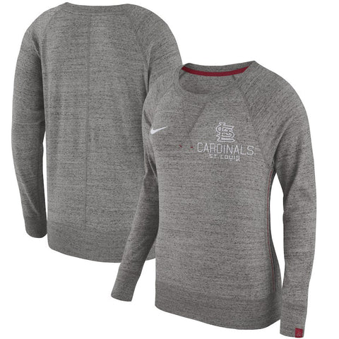 St. Louis Cardinals Women's Vintage Sweatshirt - Heathered Gray