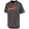 St. Louis Cardinals Majestic Fashion Big & Tall Team Jersey - Charcoal