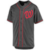 Washington Nationals Majestic Fashion Big & Tall Team Jersey - Charcoal