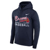 Atlanta Braves Pullover Hoodie - Navy