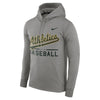 Oakland Athletics Pullover Hoodie - Heathered Gray