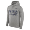 San Diego Padres Pullover Hoodie - Heathered Gray