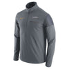 Milwaukee Brewers Elite Half-Zip Pullover Jacket - Gray