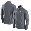 Kansas City Royals Elite Half-Zip Pullover Jacket - Gray