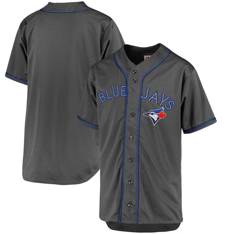 Toronto Blue Jays Majestic Fashion Big & Tall Team Jersey - Charcoal