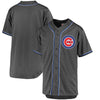 Chicago Cubs Majestic Fashion Big & Tall Team Jersey - Charcoal