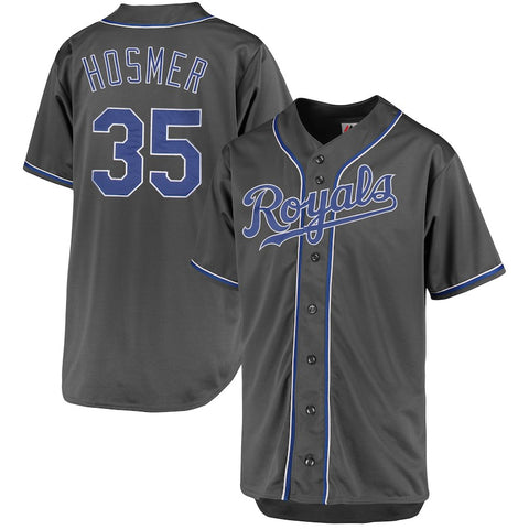 Eric Hosmer Kansas City Royals Majestic Fashion Big & Tall Player Jersey - Charcoal