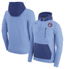 Men's Light Blue Chicago Cubs AV 2 Fleece Pullover Hoodie
