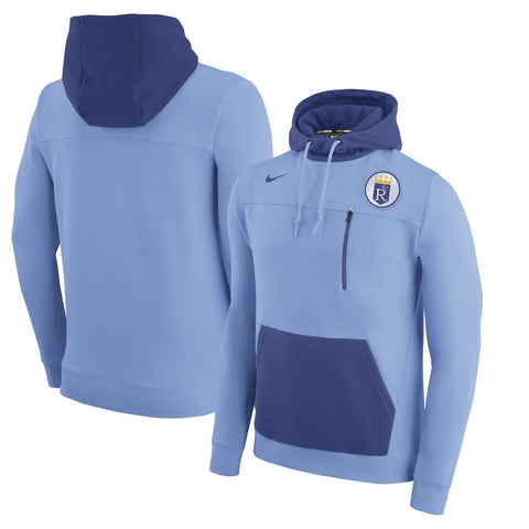 Kansas City Royals AV 2 Fleece Pullover Hoodie - Light Blue
