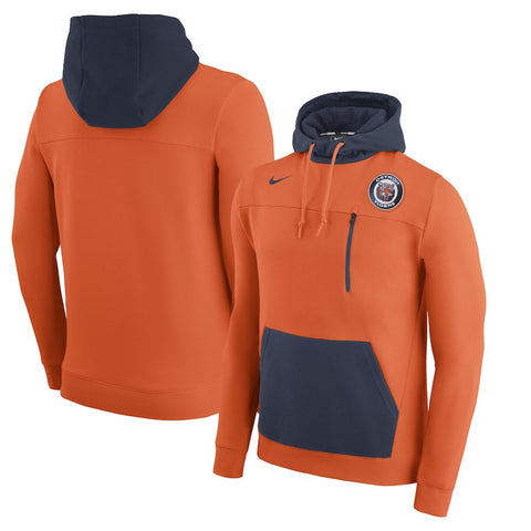 Detroit Tigers AV 2 Fleece Pullover Hoodie - Orange